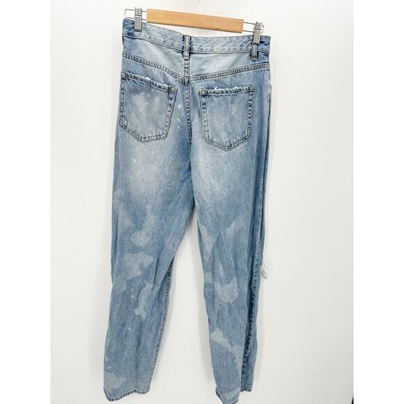 Pacsun Women's‎ Light Wash Distressed 90's Boyfriend Loose Fit Jeans Size 29 - Picture 2 of 15